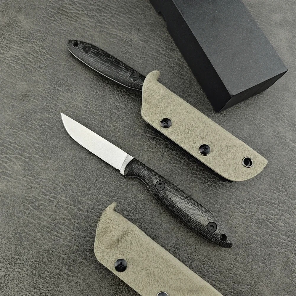 高硬度で耐摩耗性に優れた固定刃のポケットナイフ。リネン製のハ - Edc Carry Pocket Knife のレビューと価格