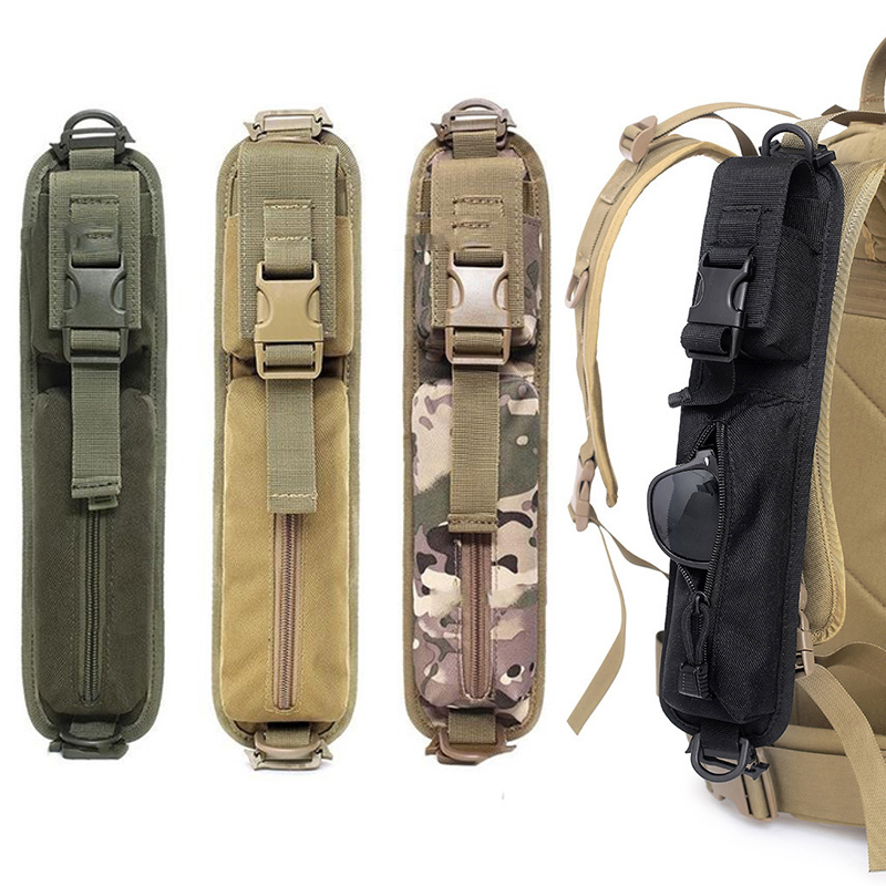 戦術的なバックパックショルダーストラップ雑貨懐中電灯ポーチモ - Edc Carry Kit のレビューと価格
