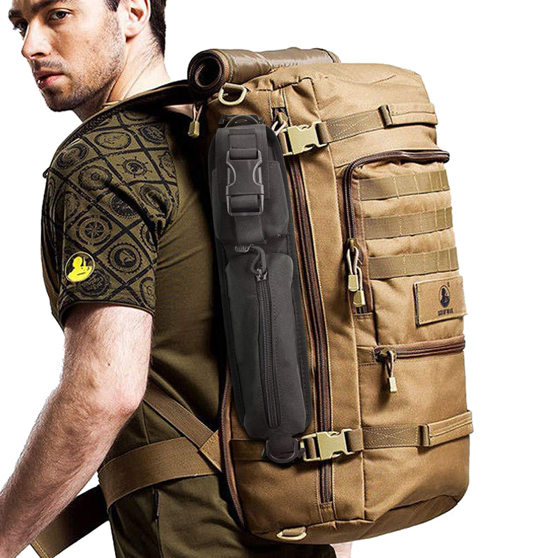 戦術的なバックパックショルダーストラップ雑貨懐中電灯ポーチモ - Edc Carry Kit のレビューと価格
