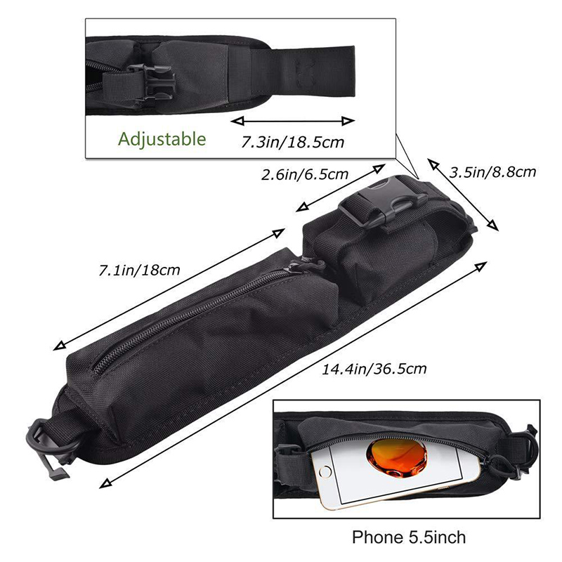 戦術的なバックパックショルダーストラップ雑貨懐中電灯ポーチモ - Edc Carry Kit のレビューと価格