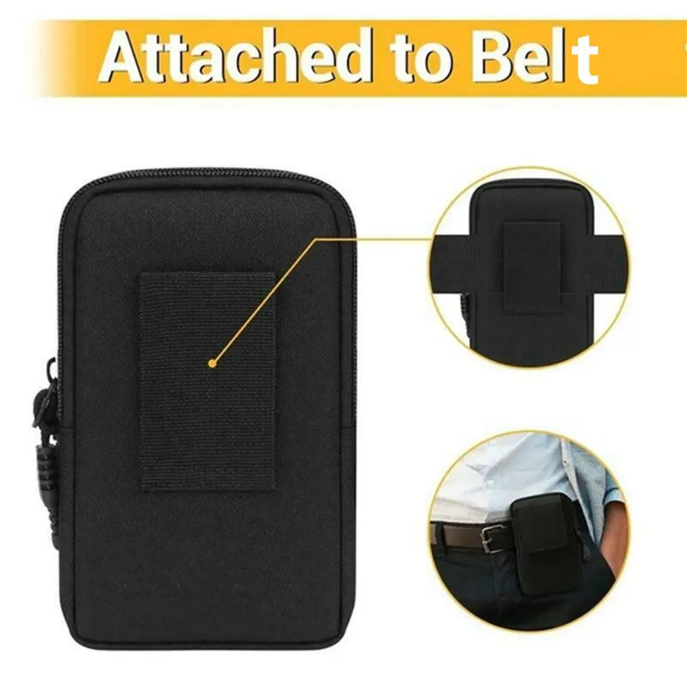 メンズ用タクティカルMOLLEベルトウエストポーチ。ランニン - Edc Carry Fanny Pack のレビューと価格