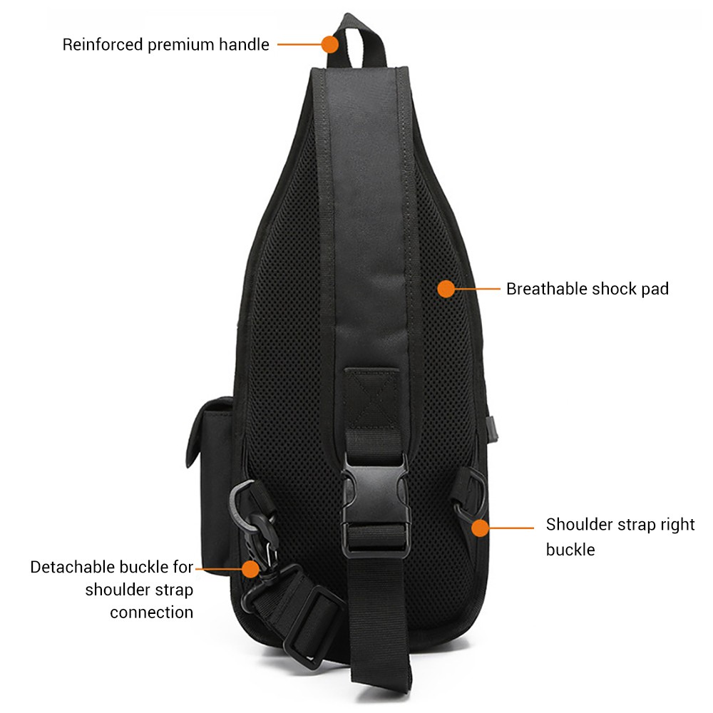 戦術ピストルバッグ隠しキャリーガンバッグクロスボディスリング - Edc Concealed Carry Sling Bag のレビューと価格