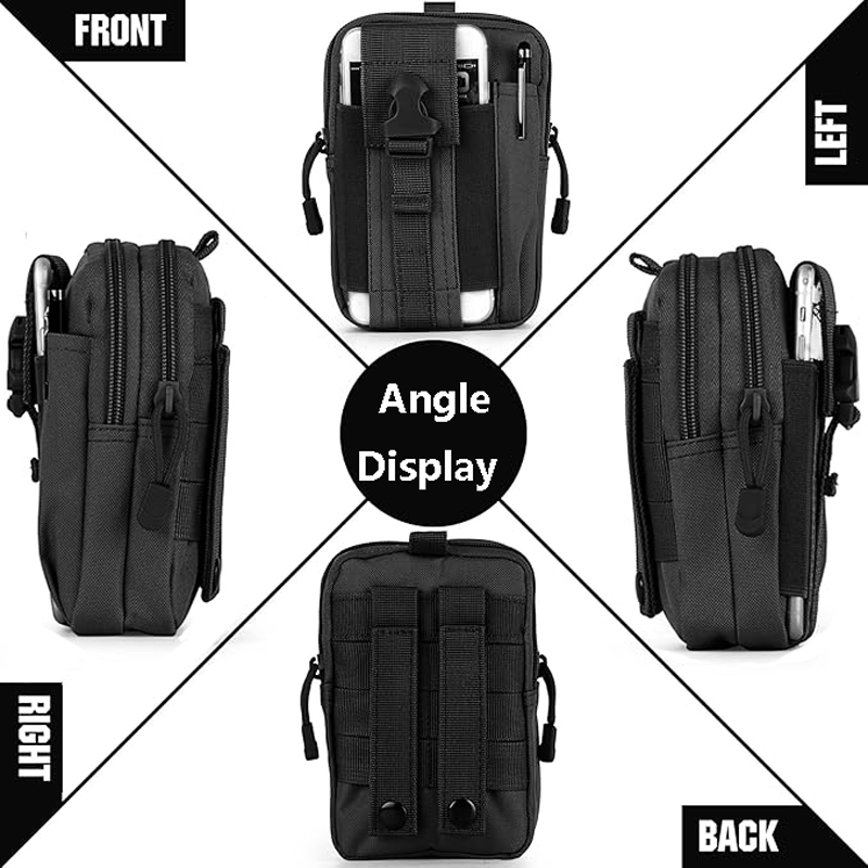 ユニバーサル EDC 戦術モールポーチウエストバッグ携帯電話 - Edc Carry Fanny Pack のレビューと価格