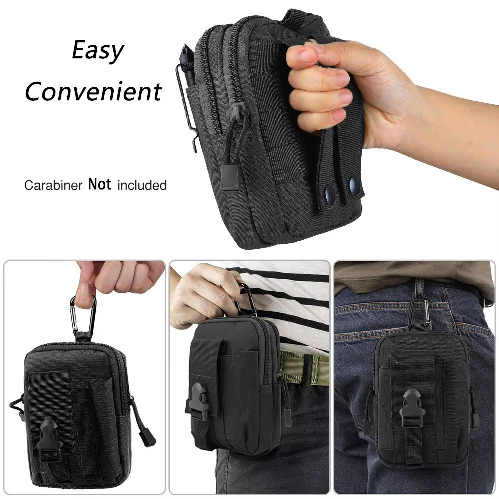アウトドアギアツールガジェットポケットベルトバッグ戦術的なウ - Edc Carry Fanny Pack のレビューと価格